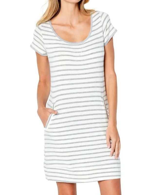 Malibu Short Sleeve Lounge Dress