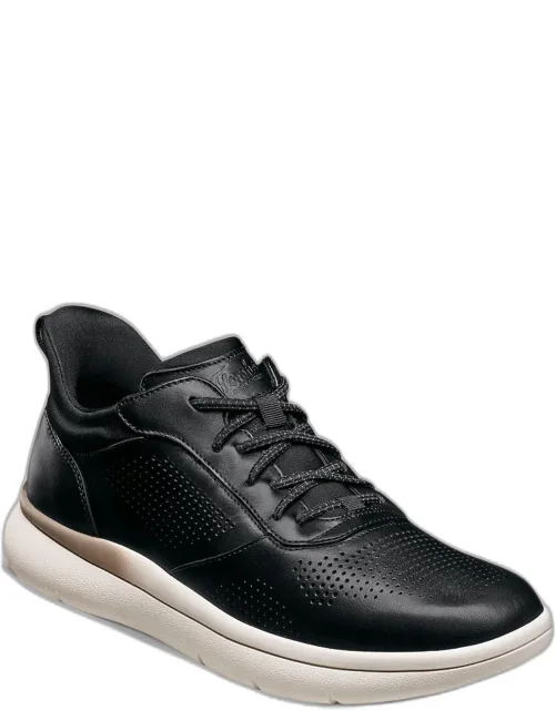 Fleet Perforated Toe Elastic Lace Sneakers