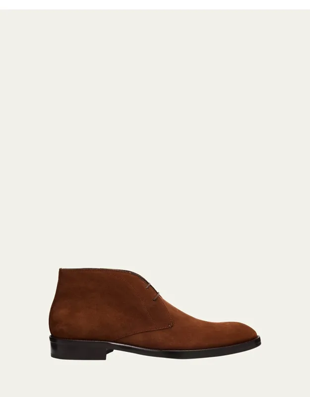 Milano Suede Rubber-sole Chukka Boots