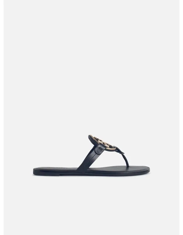 Miller Sandals With Pavé In Leather