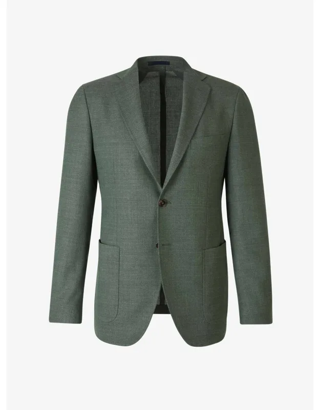 Textured Wool Blazer