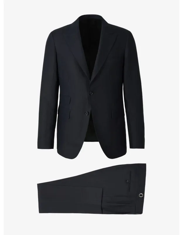 Plain Linen Suit