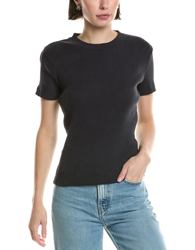 Ribbed Top - Comfortable And Versatile
