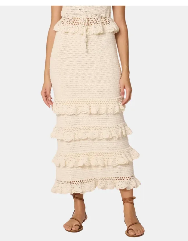 Crochet Ankle Skirt