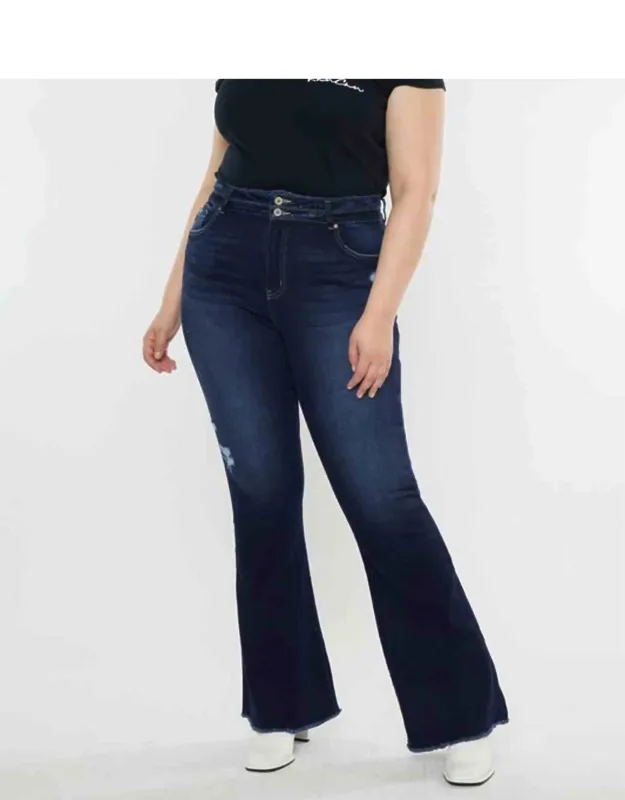 Morgan High Rise Flare Curvy Jeans