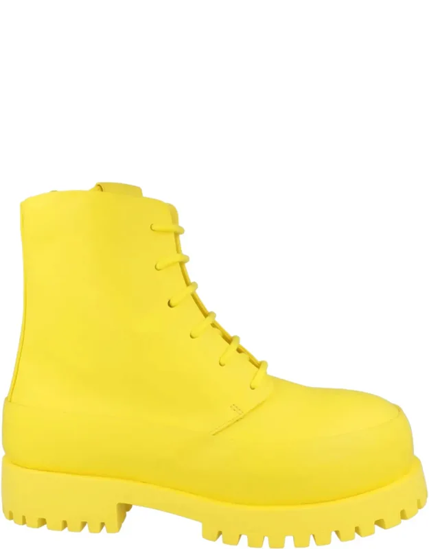 Leather Combat Boots