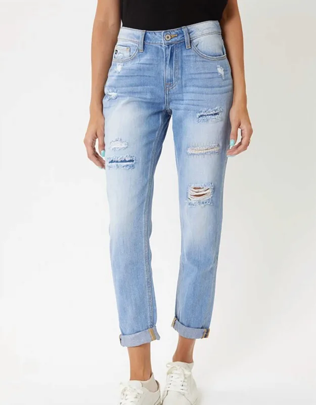 Boyfriend Distressed Jeans