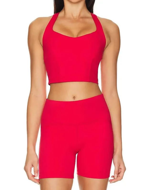 Powerbeyond Racerback Cropped Tank