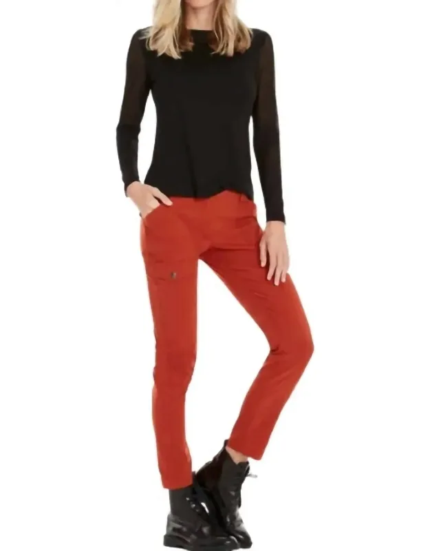 Skinny Cargo Lightweight Pants