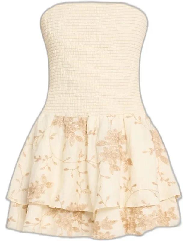 Strapless Mini Dress