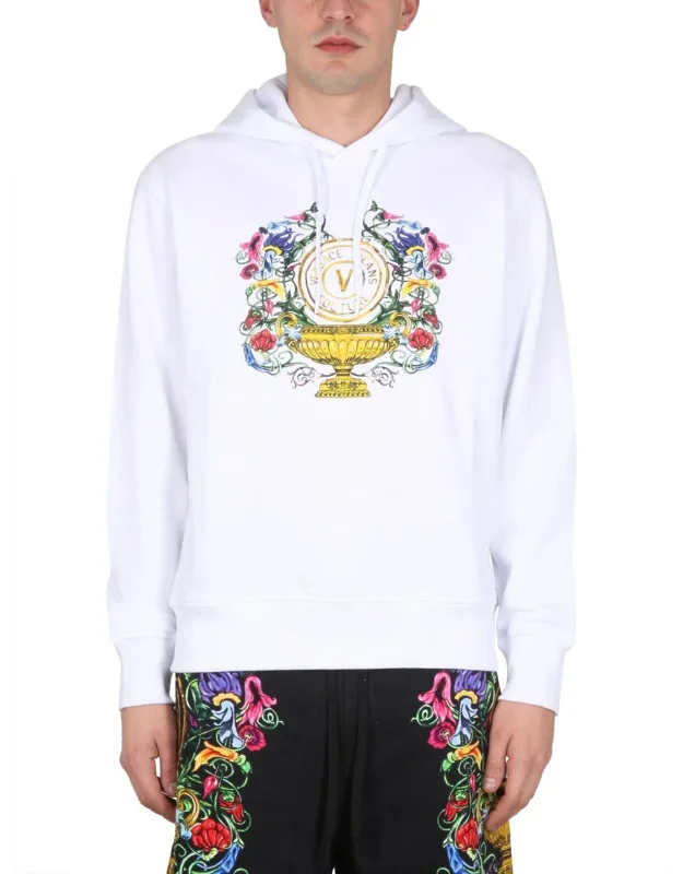 Sweatshirt With Logo Print