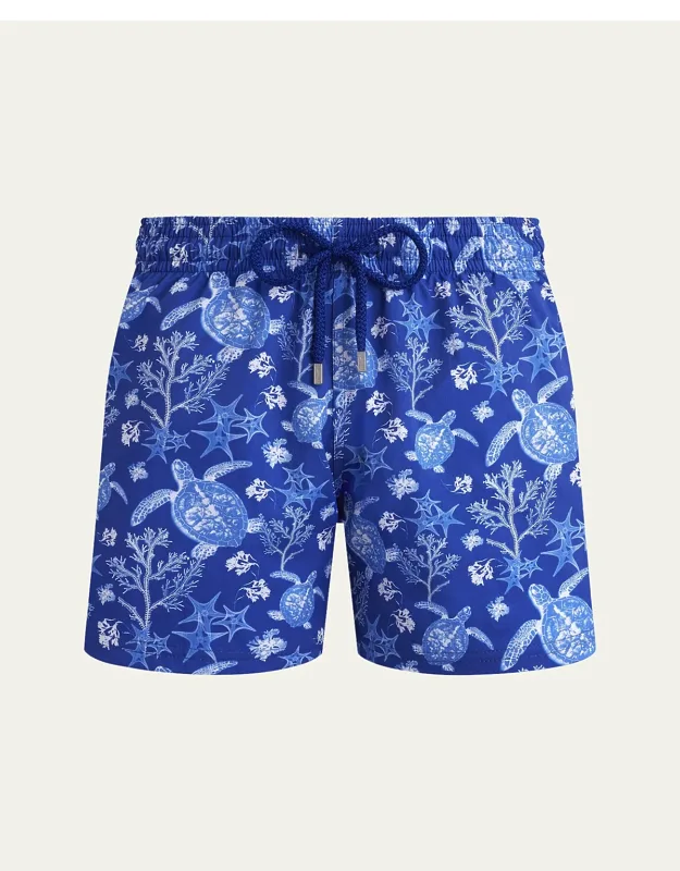 Stretch X-ray Turtles Swim Trunks