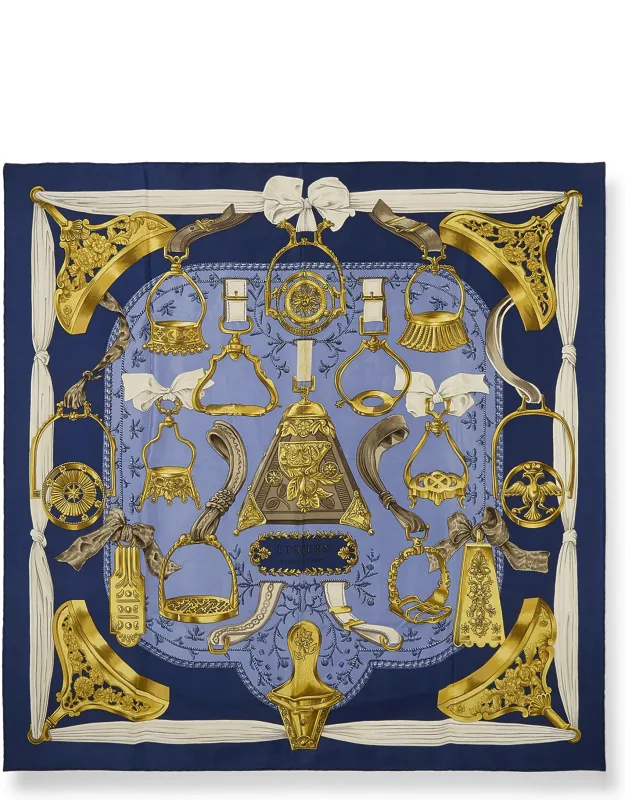 Etriers Silk Scarf