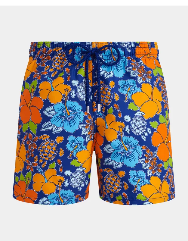 Tropical Turtle Swim Trunks