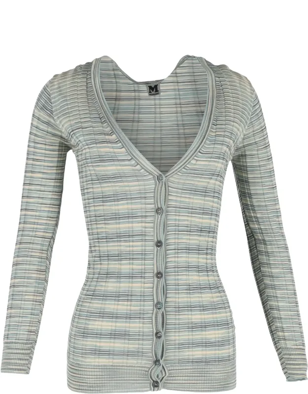 Knitted Buttoned Cardigan
