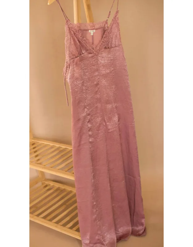 Maude Satin Slip Dress