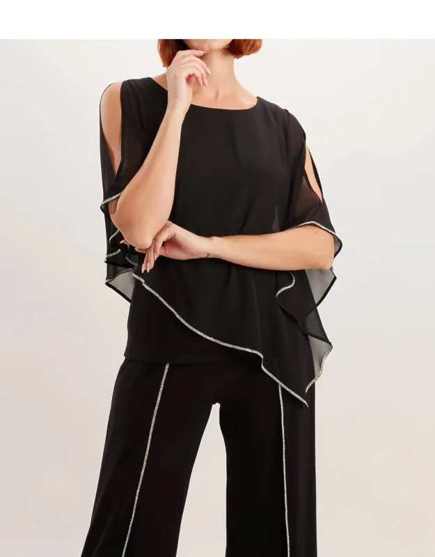 Chic Embellished Pullover Top