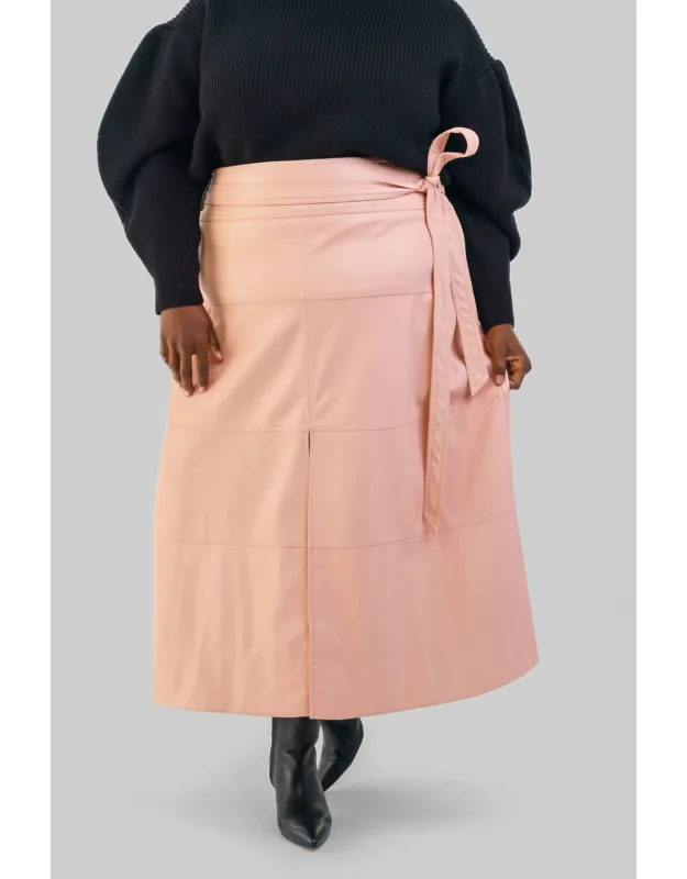 Hudson Skirt With Tiered Seaming And High-waisted A-line Silhouette