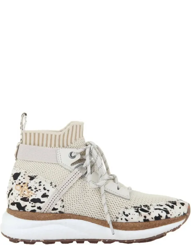 Hybrid Sneakers In Chamois With Travel Lite® Step Lite Foam And A Soft Sock-like High Top