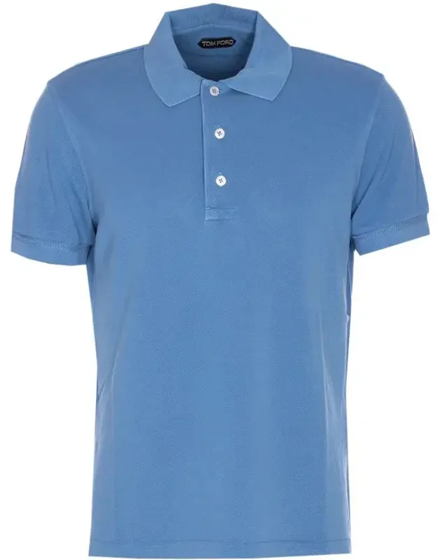 T-shirt And Polos, Regular Collar, Short Sleeves, Buttons Closure