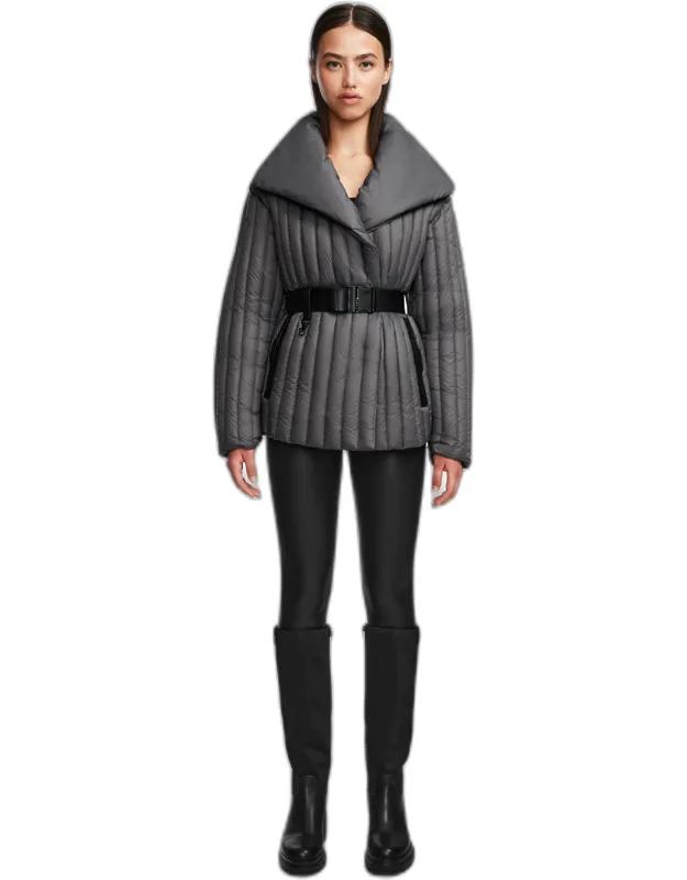 Quilted Lightweight Down Coat