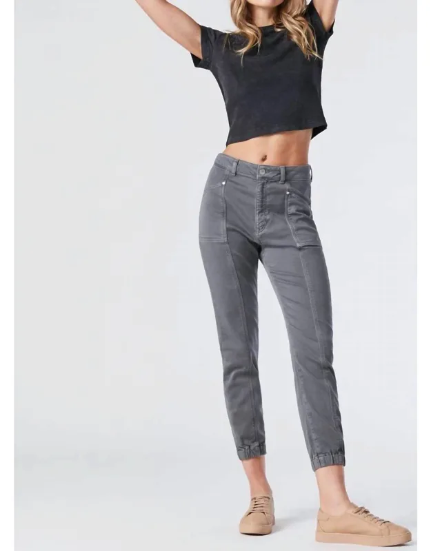 High Rise Slim Joggers