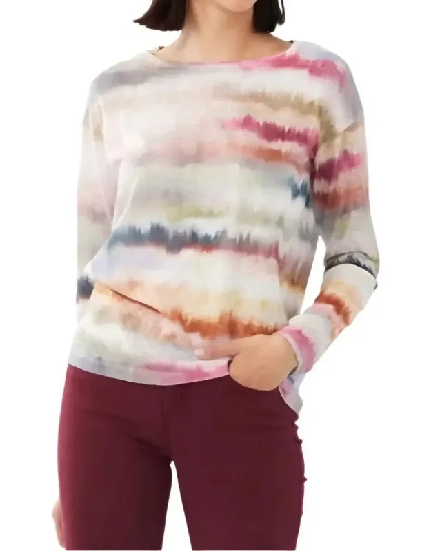 Dye Long Sleeve Top