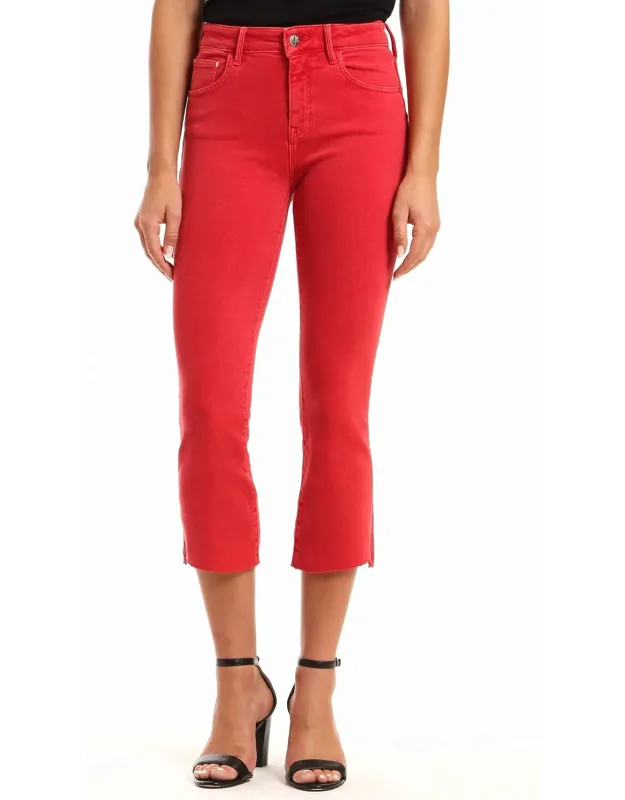 Crop Flare Jeans