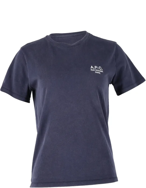 Standard Rue Madame T-shirt - Heavyweight Organic Cotton, Embroidered Logo