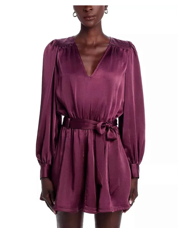 Belted Mini Dress