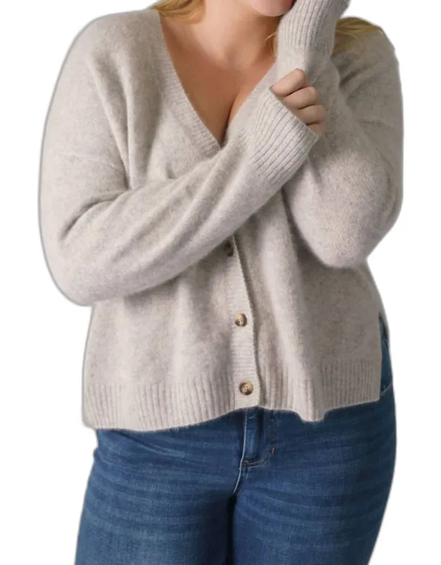 Side Slit Cardigan