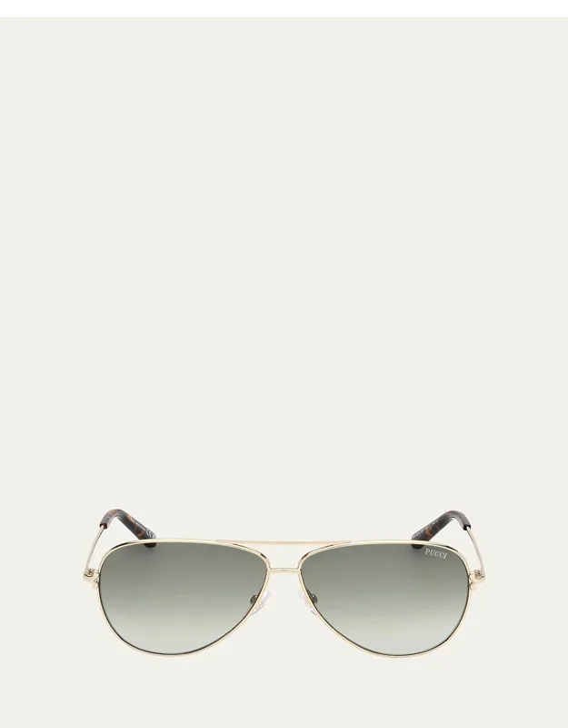 Metal Aviator Sunglass