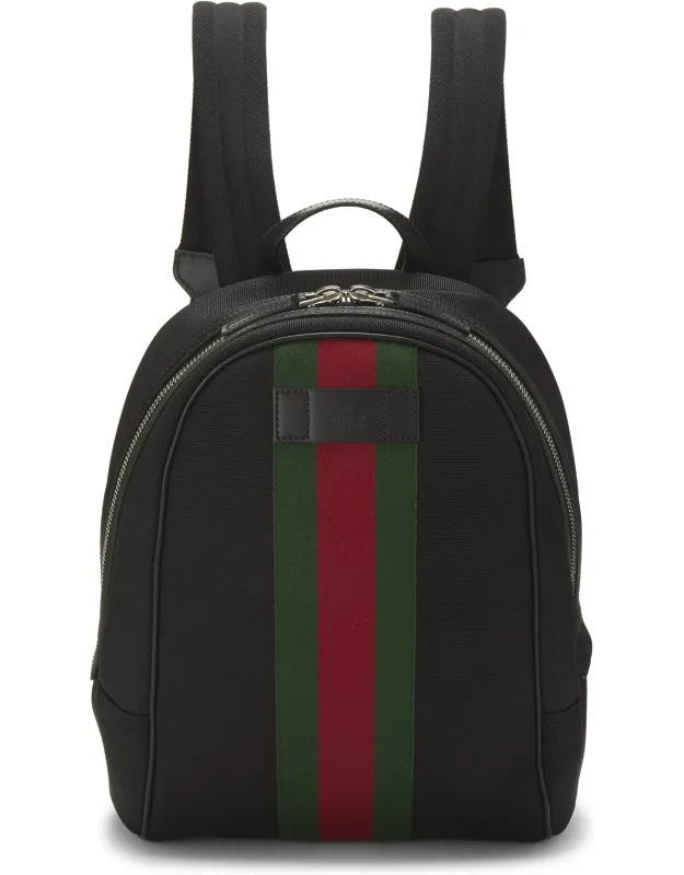 Techno Canvas Web Backpack