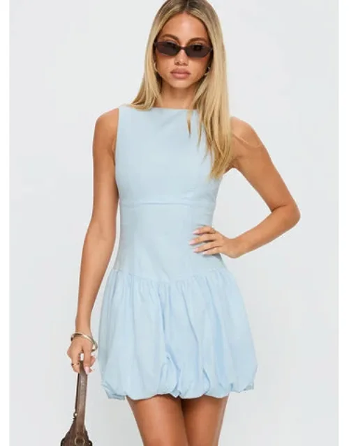 Cicely Bubble Hem Mini Dress