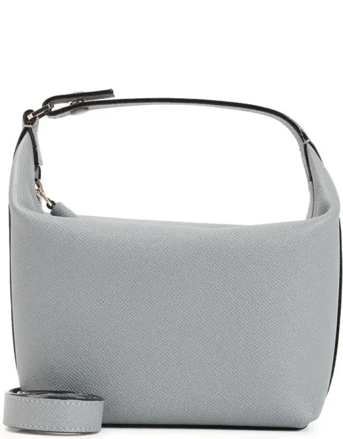 Handbag With Top Handle And Zipped Fastening