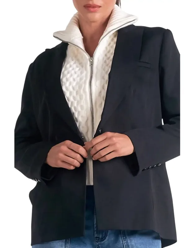 Blazer Sweater