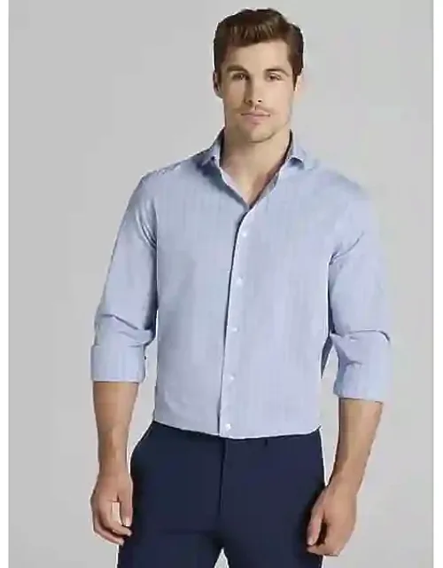 Modern Fit Double Check Dress Shirt