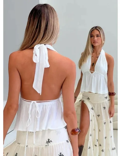Saddler Halter Top