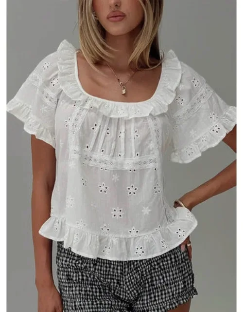 Broiderie Top