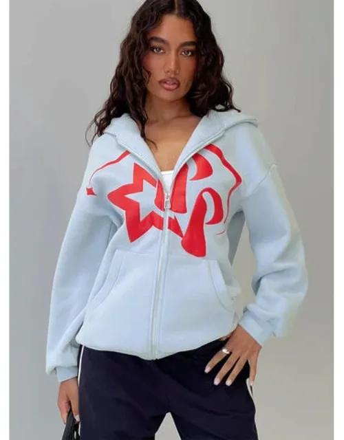 Starblazer Zip Up Graphic Hoodie