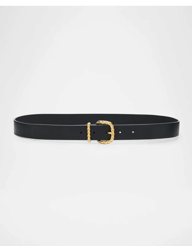 Coaxial Leather Belt