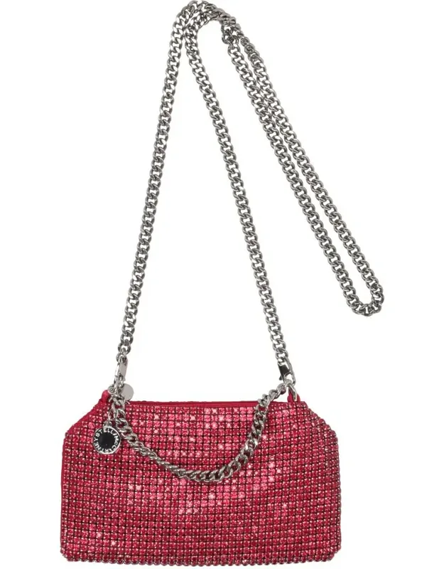 Clutch Soft All Over Crystal Mesh