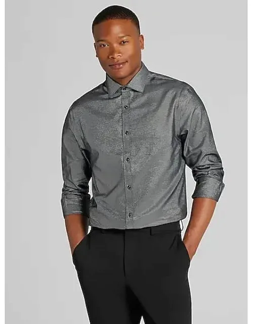 Skinny Fit Twill Dress Shirt