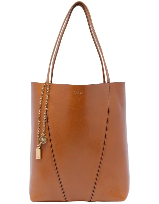 Chloé Bag Double Handle, Print Logo