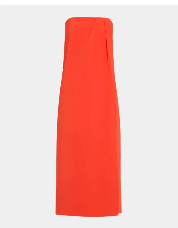Draped Midi Dress