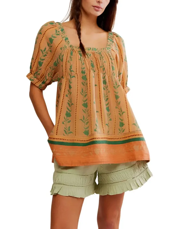 Santorini Printed Tunic