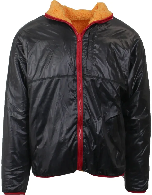 Front Zip Sherpa Jacket