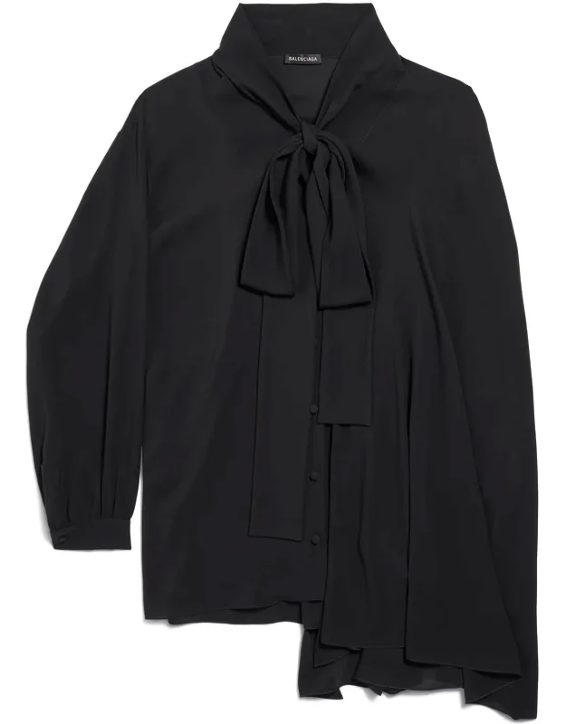 Blouse With Scarf