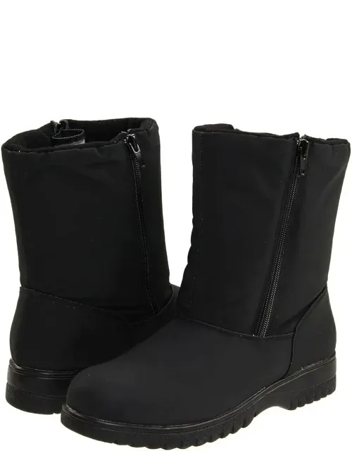 Fran Snow Boots With Dual-side Zipper Mid Calf