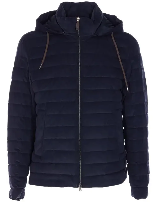 Herno Coat Padded Down Jacket, Zip Closure